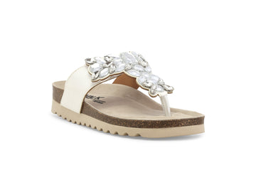 Melluso Sandalo Donna Bianco comode - 018162Q-259569