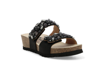 Melluso Sandalo Donna Nero eleganti - 018147Q-259563