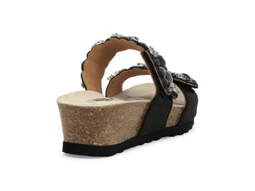 Melluso Sandalo Donna Nero Primavera Estate - 018147Q-259563