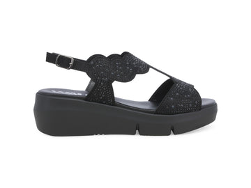 Melluso Calzature Sandalo Nero - Articolo R80440Q-259053