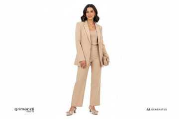 Outfit Completo Melluso Mesh Fiocco - AI-Generated Model