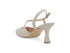 Melluso Slingback Pelle Beige - Dettaglio tacco E1634Q-257678