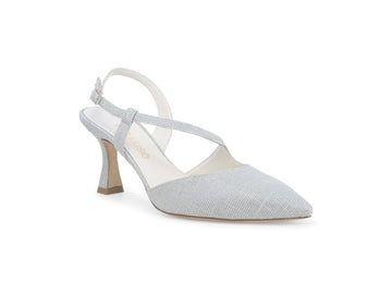 Melluso Slingback Donna Argento eleganti - E1634Q-256992