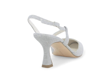 Melluso Slingback Donna Argento Primavera Estate - E1634Q-256992