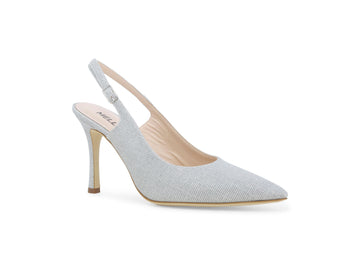 Melluso Slingback Donna Argento eleganti - D188Q-257692