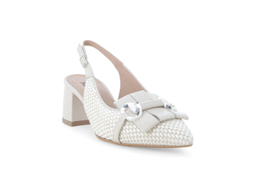 Melluso Slingback Donna Bianco comode - V311Q-260935