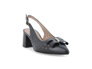 Melluso Slingback Donna Nero eleganti - V314-257201