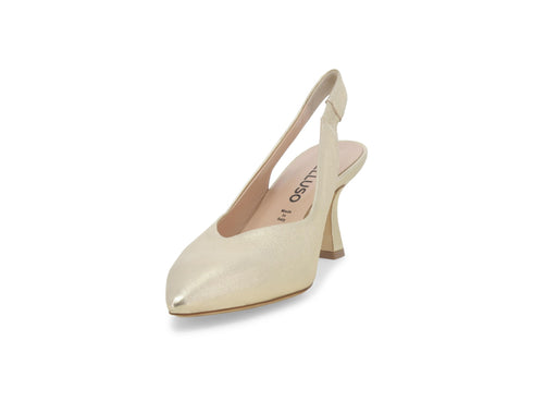 Melluso Slingback Pelle Oro - Dettaglio punta D168Q-257323