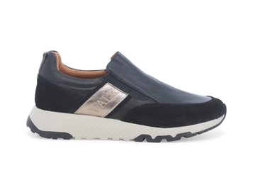 Melluso Donna Sneakers Slip-on Tomaia Pelle Camoscio Nero K59101-231688