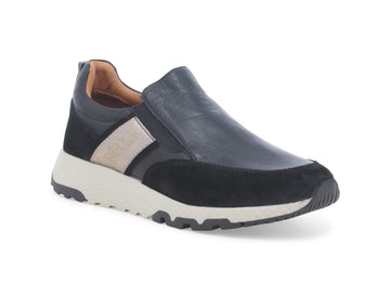 Melluso Women's Slip-on Sneakers Leather Suede Upper