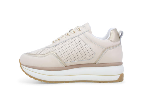 Melluso Sneaker Pelle Beige - Dettaglio laterale K60039BK-260855