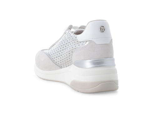 Melluso Sneaker Pelle Grigio - Dettaglio tacco K56231-254746