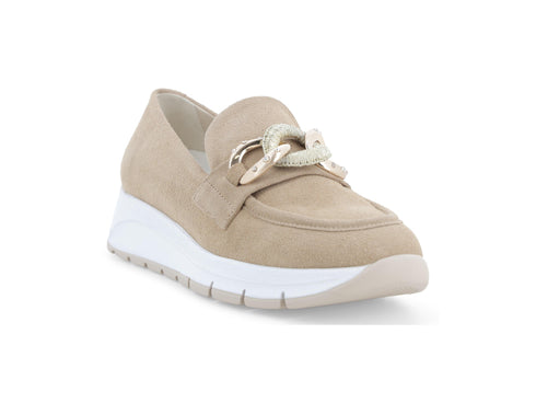 Melluso Sneaker Donna Beige comode - R20091-255814