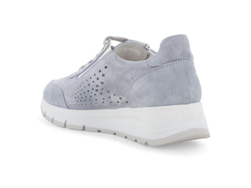 Melluso Sneaker Camoscio Grigio - Dettaglio tacco R20096-255830