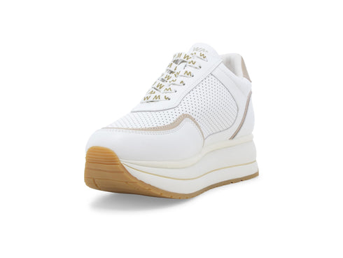 Melluso Sneaker Pelle Bianco - Dettaglio punta K60039BK-260856