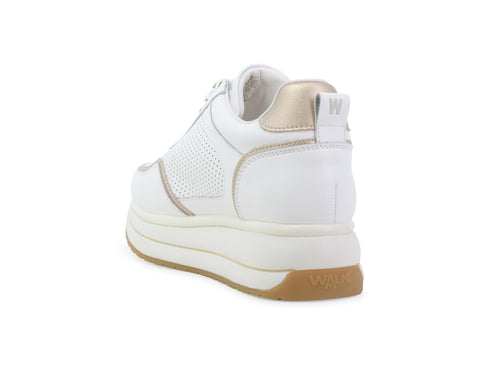 Melluso Sneaker Pelle Bianco - Dettaglio tacco K60039BK-260856