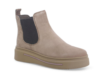 Melluso Chelsea Boots Suede Leather Upper
