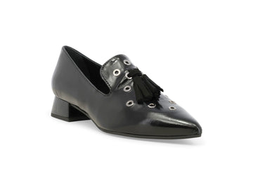 Calzature Melluso Donna eleganti: mocassini in vernice nera A103Q-264860