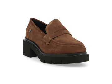 Calzature Melluso Donna casual: mocassini in camoscio marrone K55519Q-265068