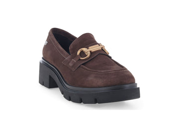 Calzature Melluso Donna casual: mocassini in camoscio marrone K55520-261462