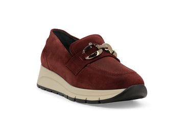 Calzature Melluso Donna casual: mocassini in camoscio oro R25089Q-264192