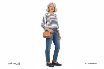 Outfit Casual Chic Melluso 01028Q Navy - AI-Generated Model