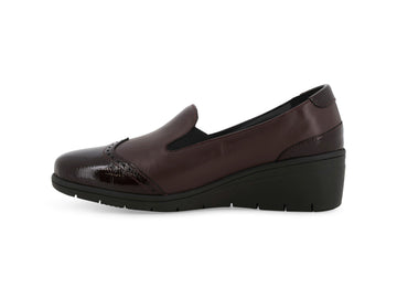 Melluso Mocassino Pelle Bordeaux - Dettaglio laterale K91615Q-264316