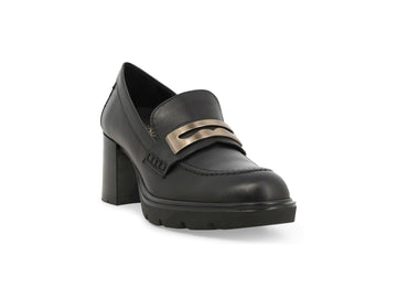 Calzature Melluso Donna casual: mocassini in pelle nera L5264Q-264823