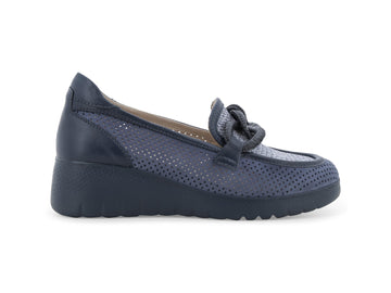 Melluso Calzature Mocassino Blu - Articolo K55480-256065