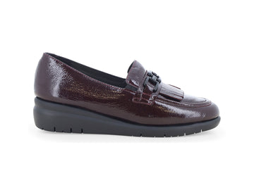 Melluso Mocassini Donna in Vernice Bordeaux con Zeppa K55243-261423