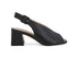 Melluso Donna Sandalo Tacco Largo con Tomaia Accollata in Pelle Nera N622Z-243638