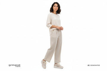 Outfit Lino Melluso Zeppa Traforata - AI-Generated Model