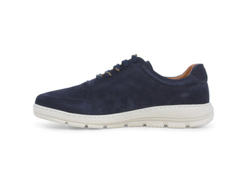 Melluso Scarpe basse Camoscio Blu - Dettaglio laterale U56051Q-255015