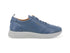 Melluso Scarpe Uomo Basse Lacci Primavera Estate in Pelle Blu Jeans Avio U16255Z-248684