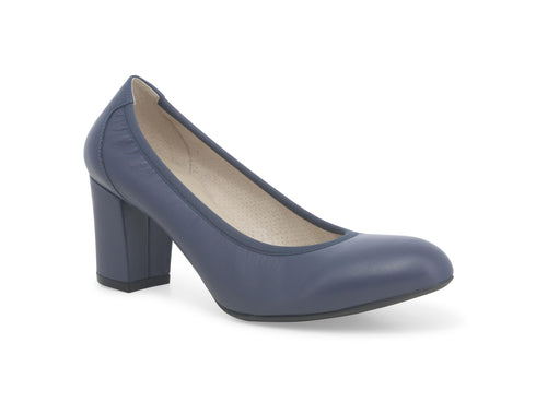 Melluso Décolleté Comodo Estivo Tacco Comodo in Pelle