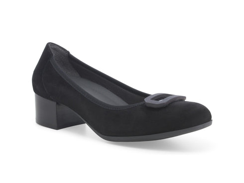 Melluso Décolleté Elegante con Accessorio Tomaia Camoscio