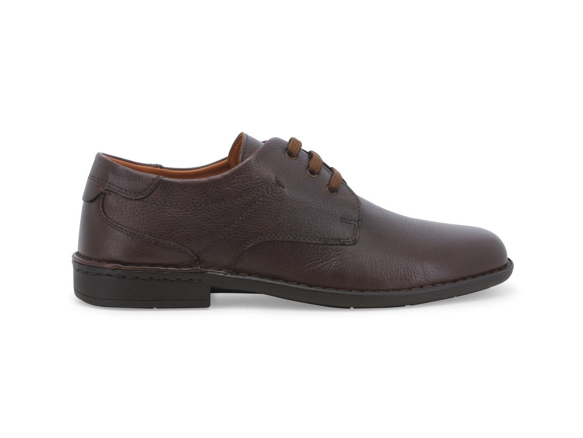 Melluso Flat Shoes Summer Comfort Laces Brown Leather Upper  display picture 3