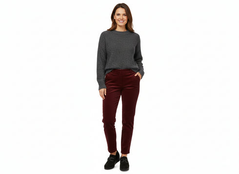 Melluso Black Suede Comfort Loafers with Wedge and Rhinestones