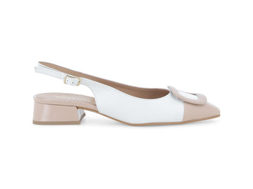 Melluso Calzature Slingback Bianco - Articolo V701Q-260949
