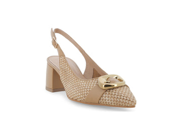 Melluso Slingback Donna Marrone comode - V313-255851