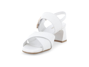 Melluso Sandalo Pelle Bianco - Dettaglio punta K35702-256156