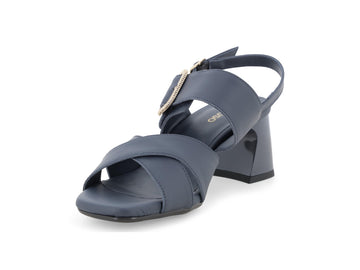 Melluso Sandalo Pelle Blu - Dettaglio punta K35702-257119