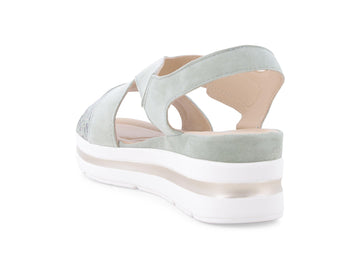 Melluso Sandalo Pelle Verde - Dettaglio tacco 019270-255931