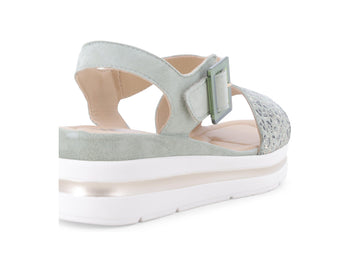 Melluso Sandalo Donna Verde Primavera Estate - 019270-255931