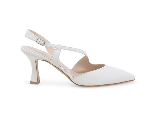 Melluso Calzature Slingback Bianco - Articolo E1634Q-257107