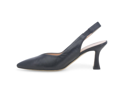 Melluso Slingback Pelle Nero - Dettaglio laterale D168Q-256999