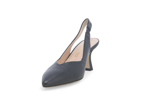 Melluso Slingback Pelle Nero - Dettaglio punta D168Q-256999