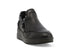 Melluso Slip-on Donna Nera in Pelle con Zeppa e Zip Laterale