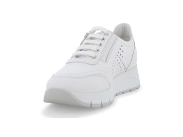 Melluso Sneaker Pelle Bianco - Dettaglio punta R20096-255829