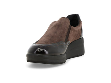 Melluso Sneakers Camoscio Marrone - Dettaglio punta R25641Q-264128